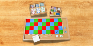 Das Montessori-Rechenbrett: Mathe spielerisch begreifen